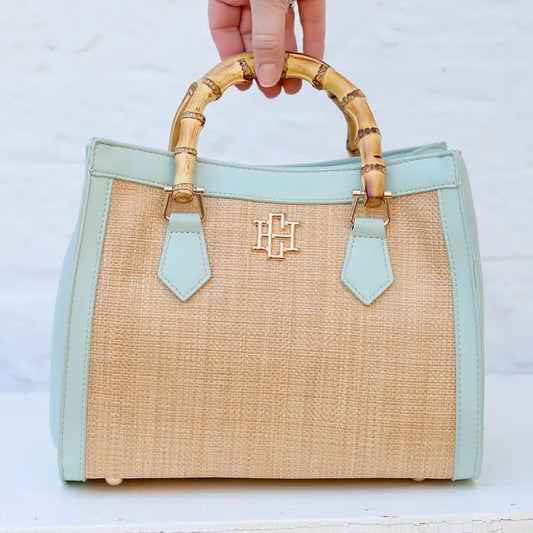Kennedy Tote Natural Mint
