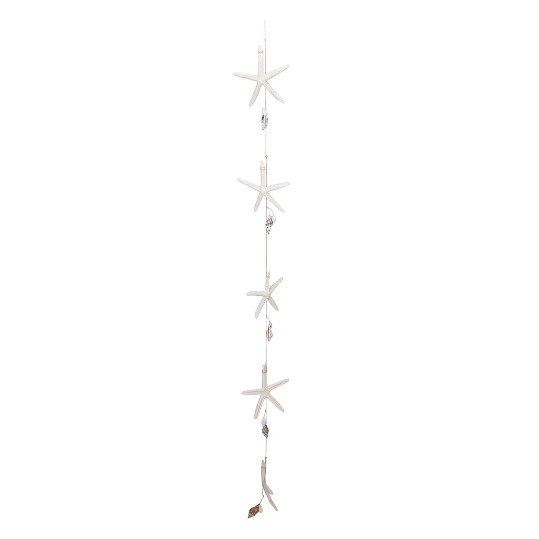 Natural Sea Star & Shell Garland
