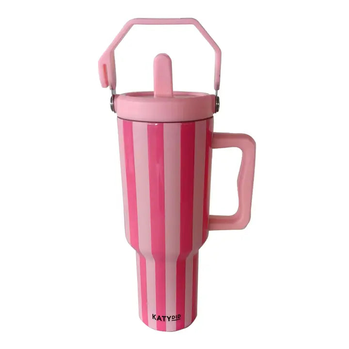 Striped 38 oz Cabana Jug Tumbler