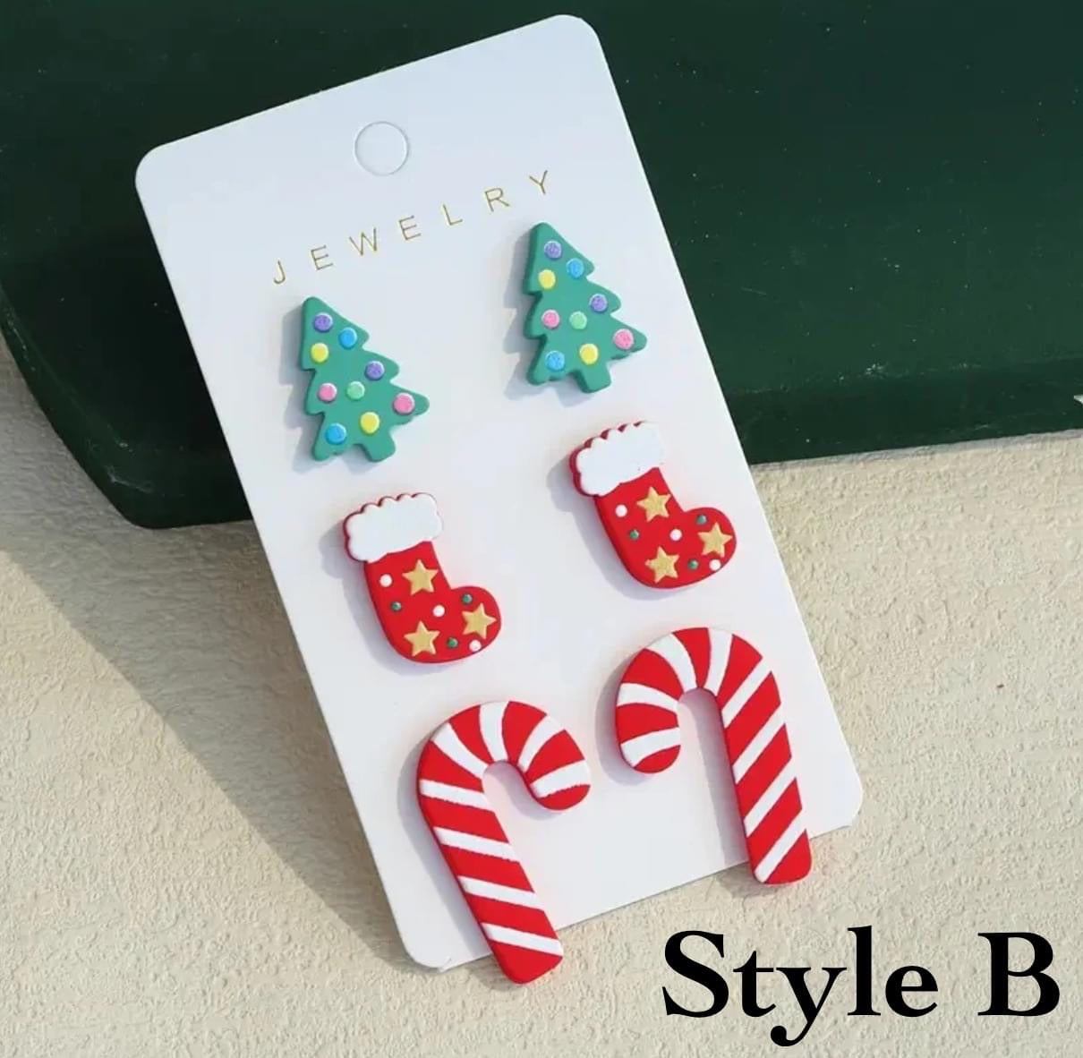 Holiday Stud Set Earring