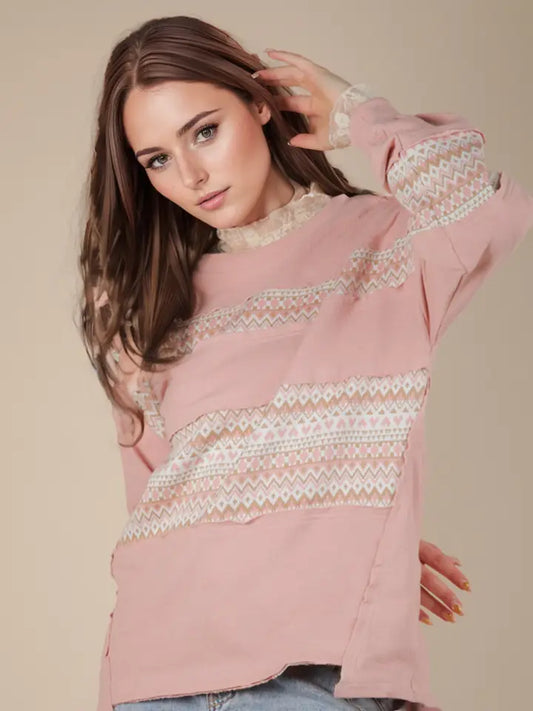 Soft Petal Dreams Top