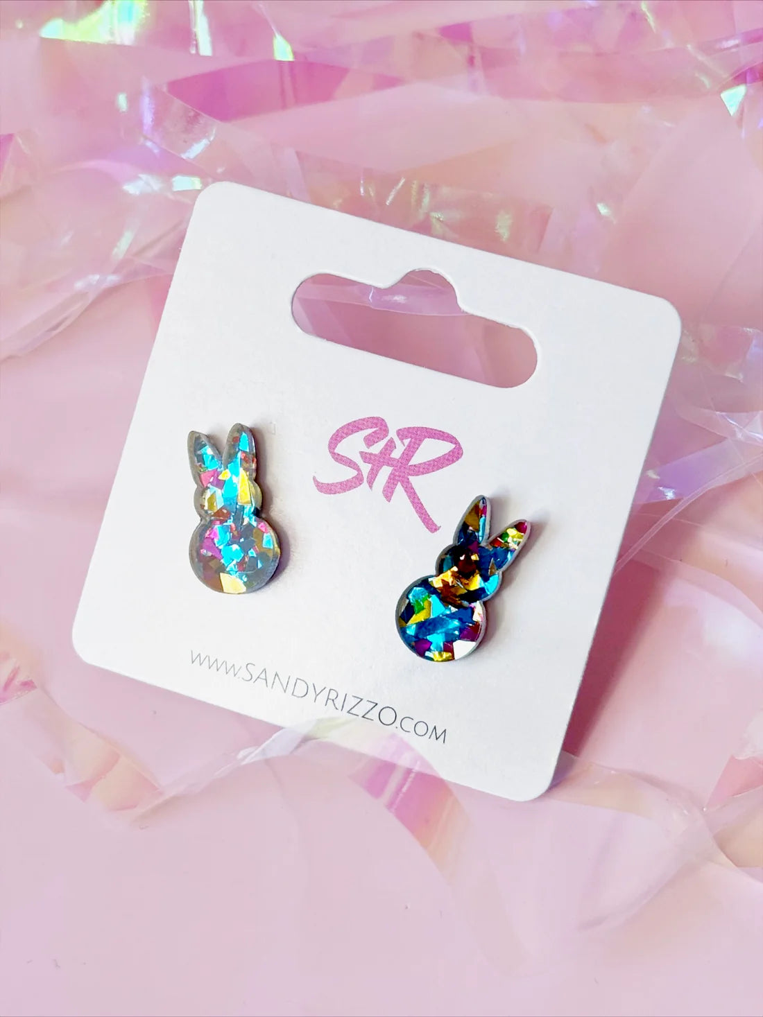 Bunny Abstract Dangle Earring