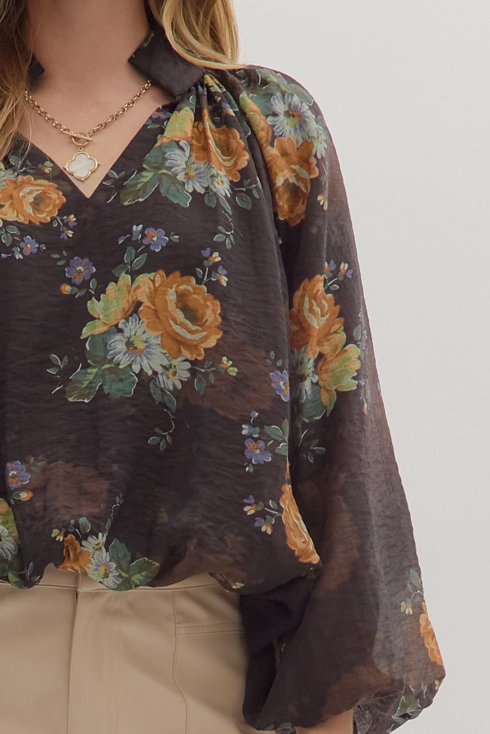 Autumn Romance Blouse