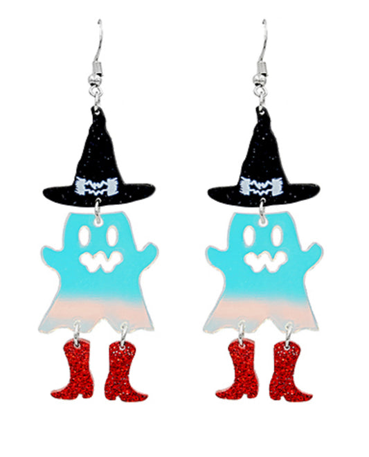 Ghost & Hat Earrings