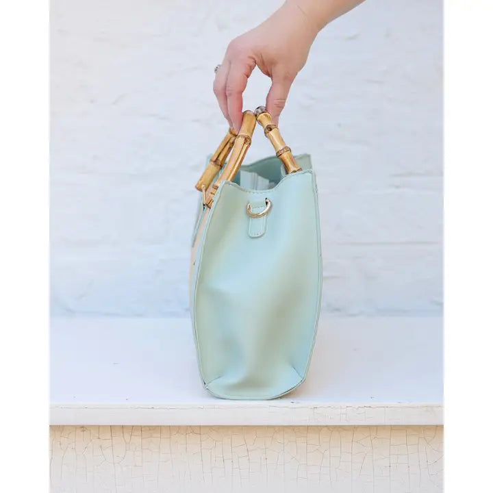 Kennedy Tote Natural Mint