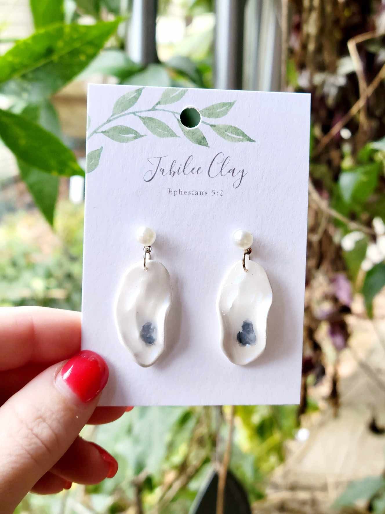 Jubilee Clay Dangle Earrings