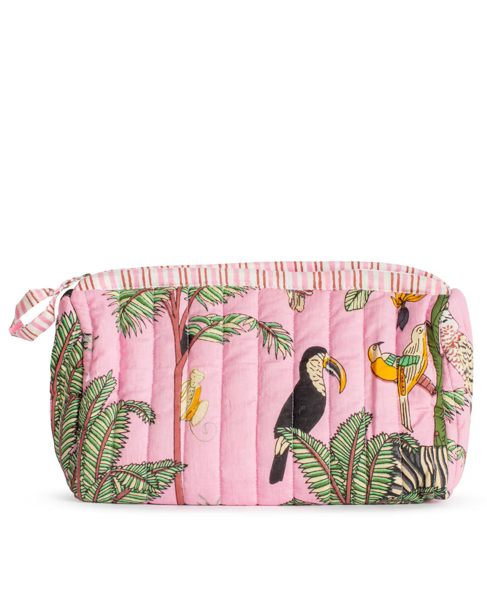 Liana Quilted Cosmetic Bag