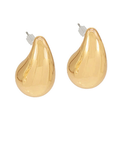 Gold Teardrop Earrings