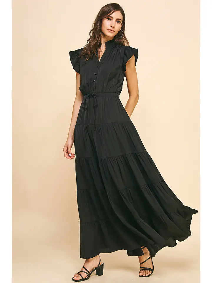 Midnight Grace Maxi Dress