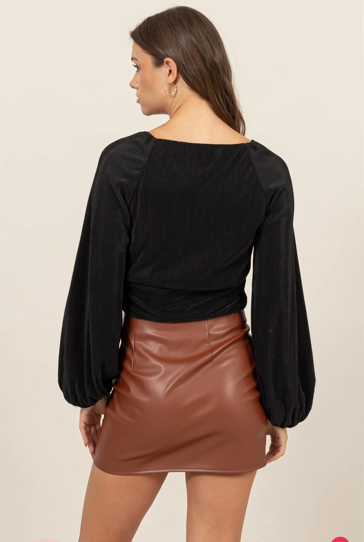 Twist Front Blouse