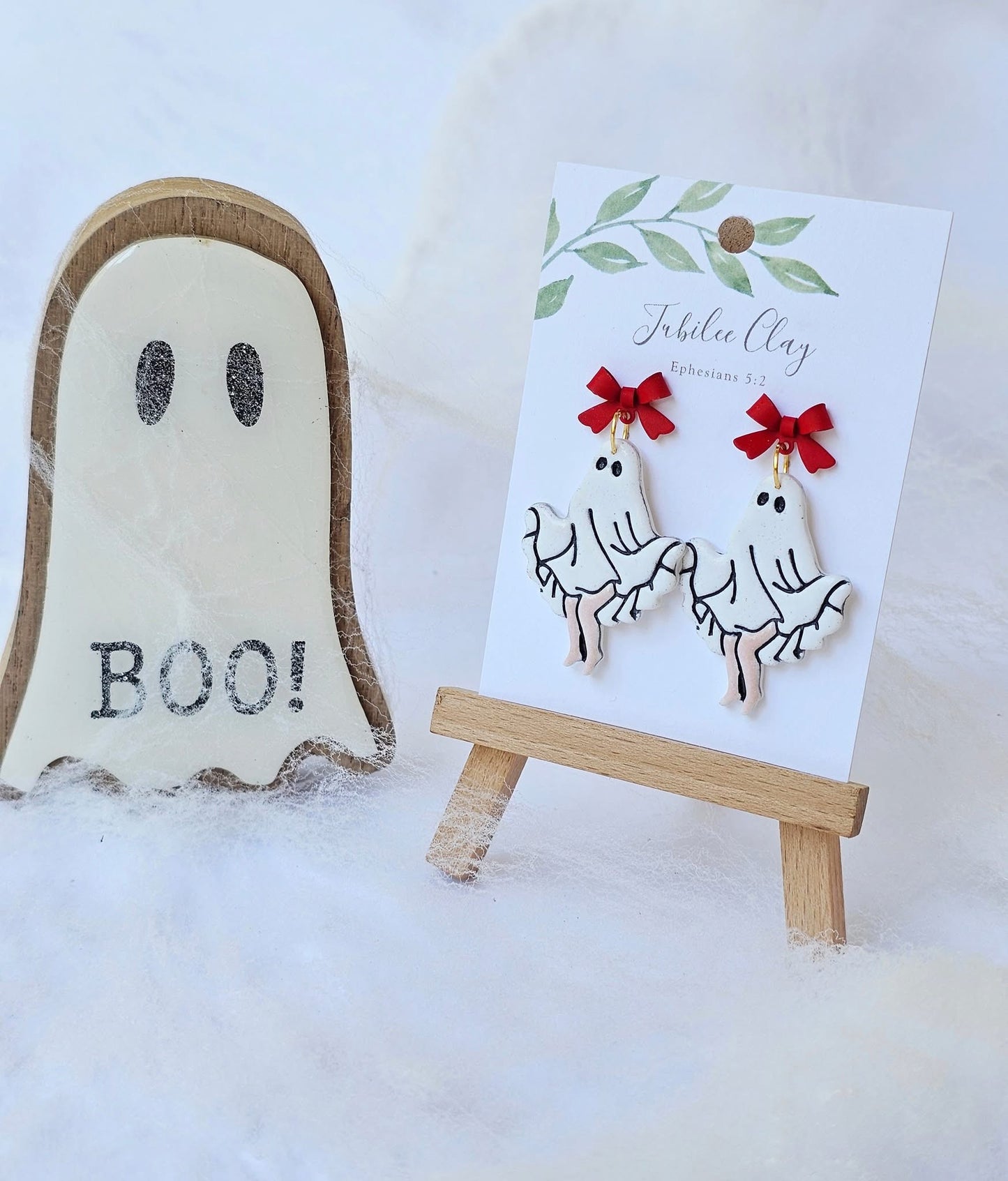 Jubilee Clay Dangle Earrings