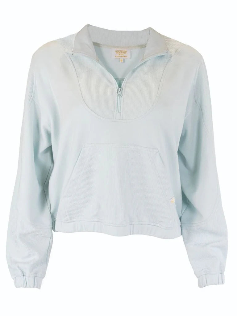 SS LUXE QUARTER ZIP PULLOVER