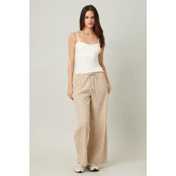 Sailor Stripe Wide Leg Pants