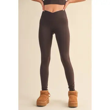 High Waist Crossover Legging