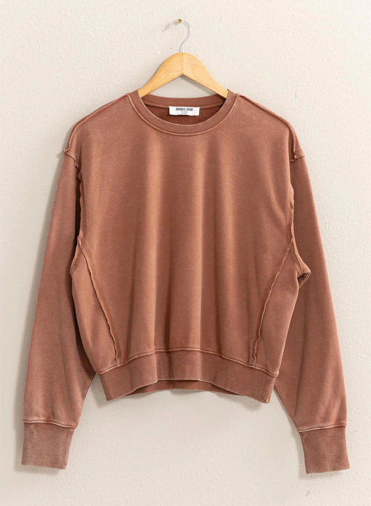 Drop Shoulders Sweatshirt