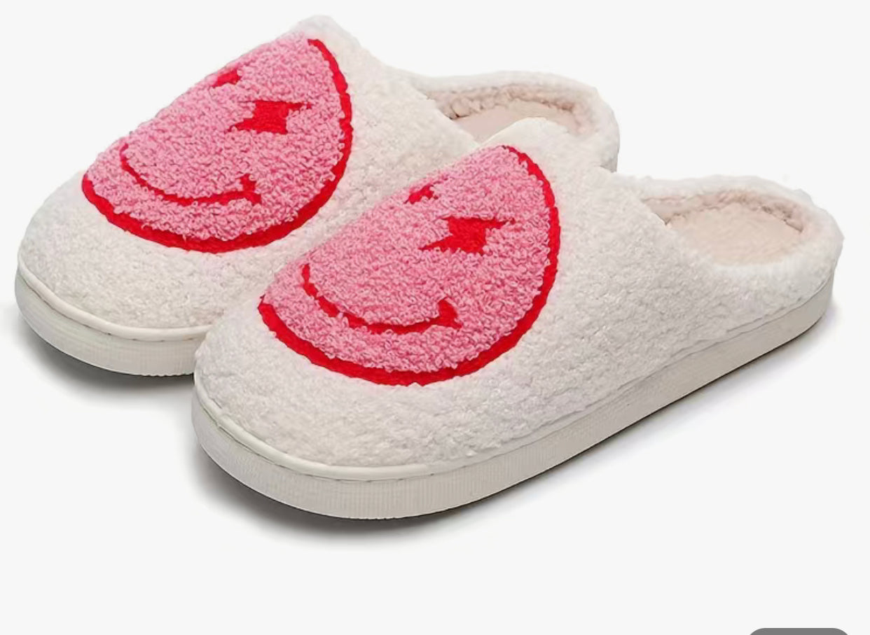 Pink Lightening Slippers