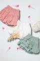 Bubble Mini Skirt with Inner Shorts