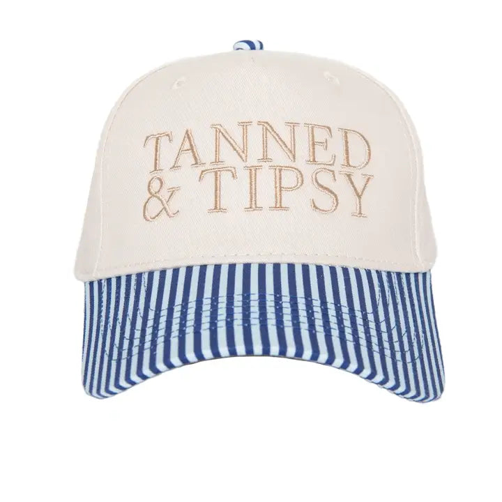 Tanned & Tipsy Two-Tone Hat