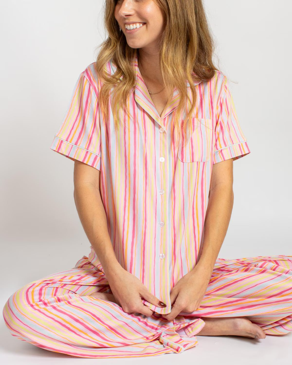 Addie Stripe Sleep Shirt