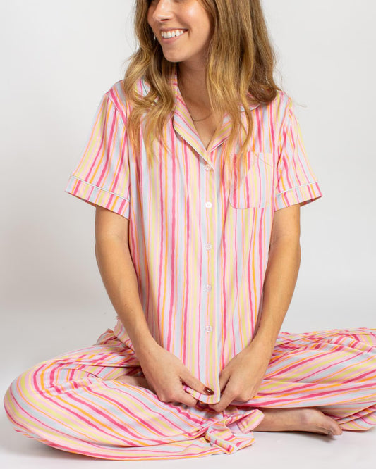 Addie Stripe Sleep Shirt