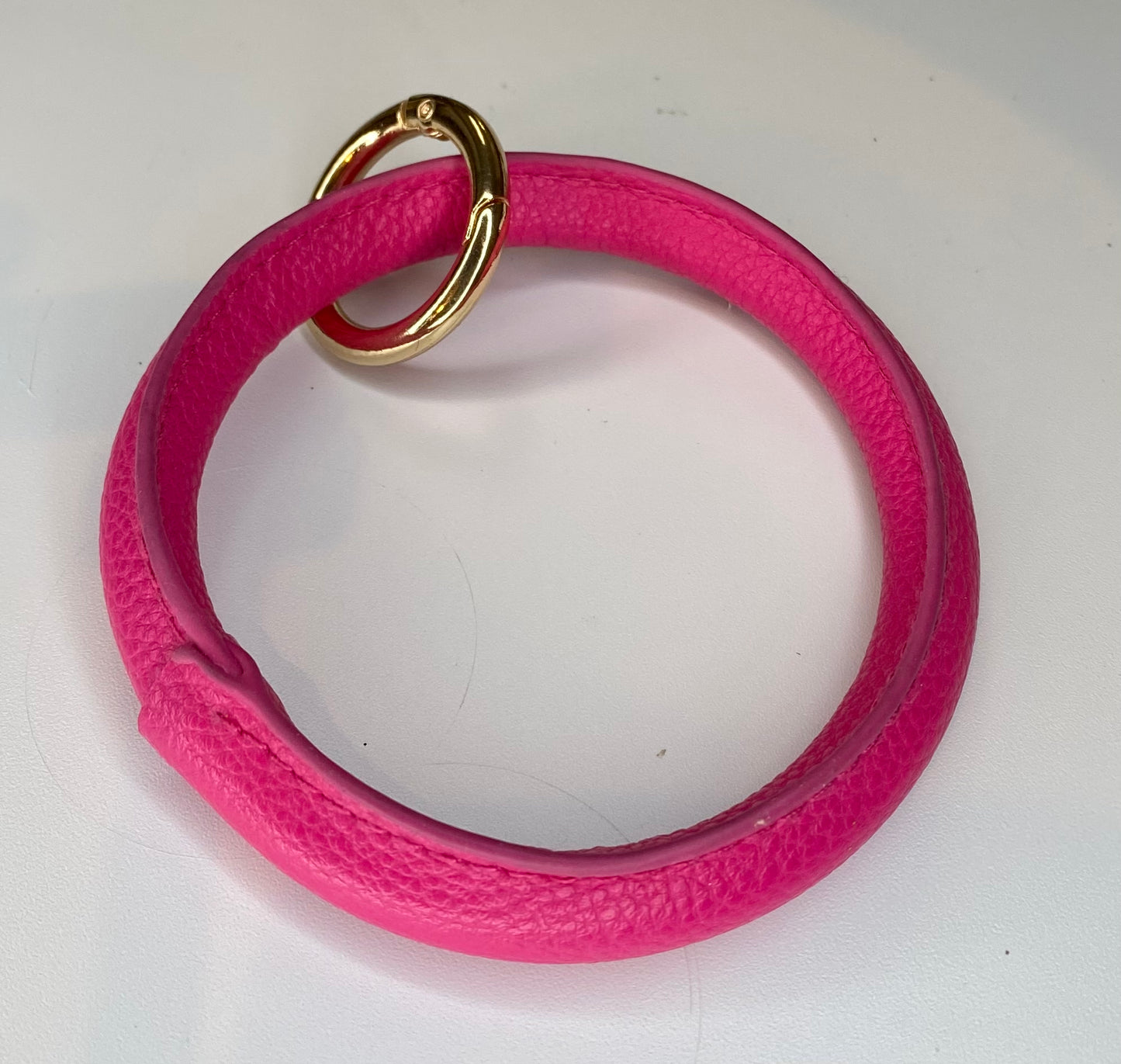 Pink Keyring Bracelet