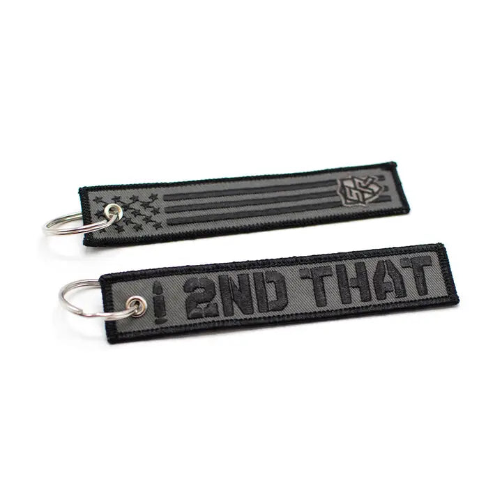 I Second That Jet Tag Keychain