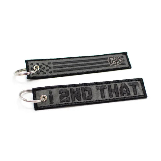 I Second That Jet Tag Keychain