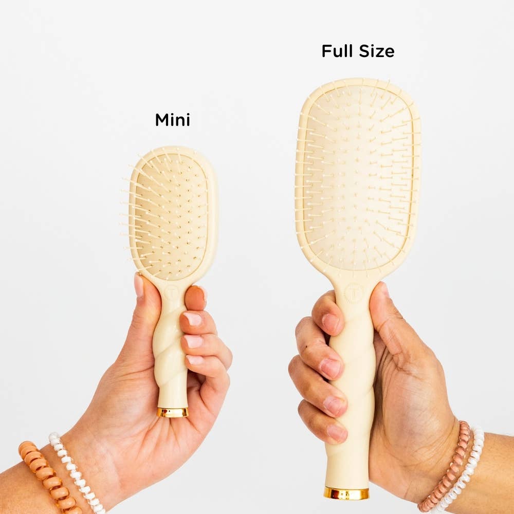 Mini Detangler Brush | Tan | Medium
