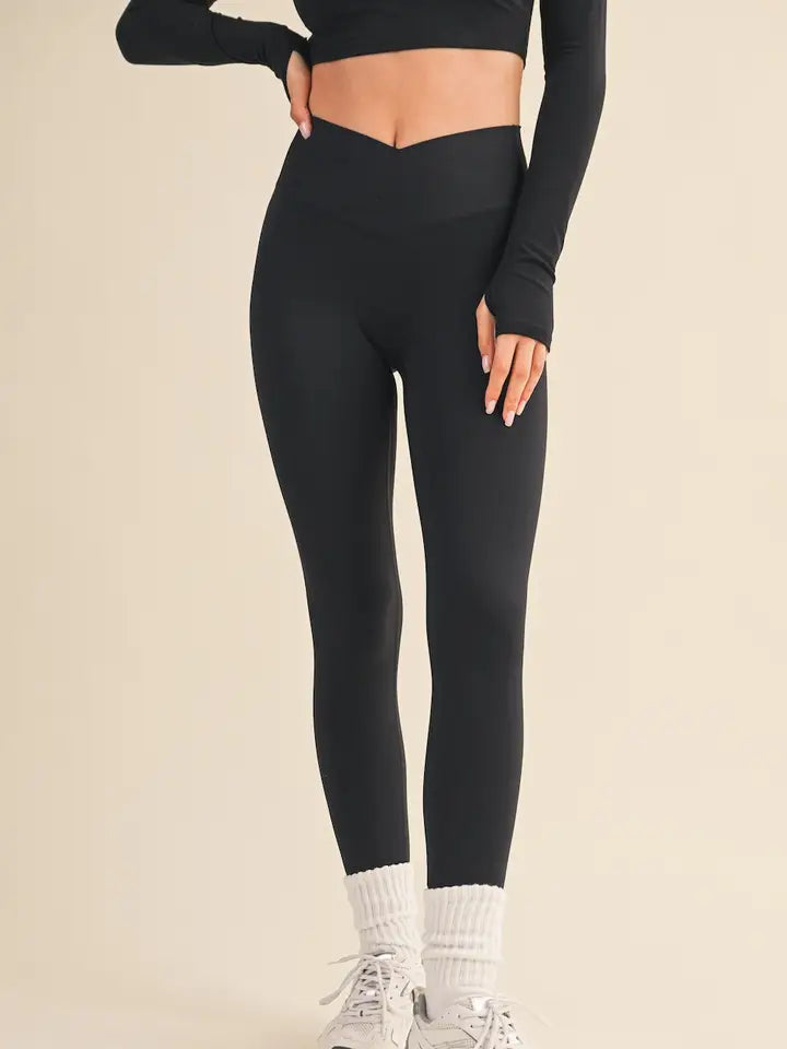 High Waist Crossover Legging
