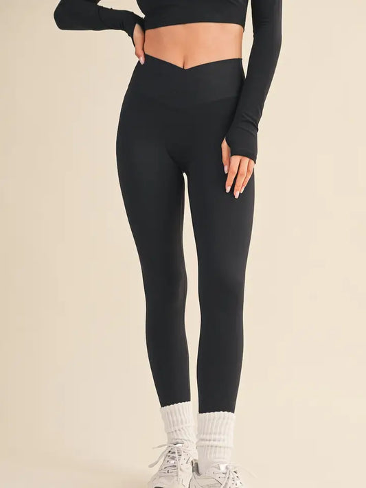 High Waist Crossover Legging
