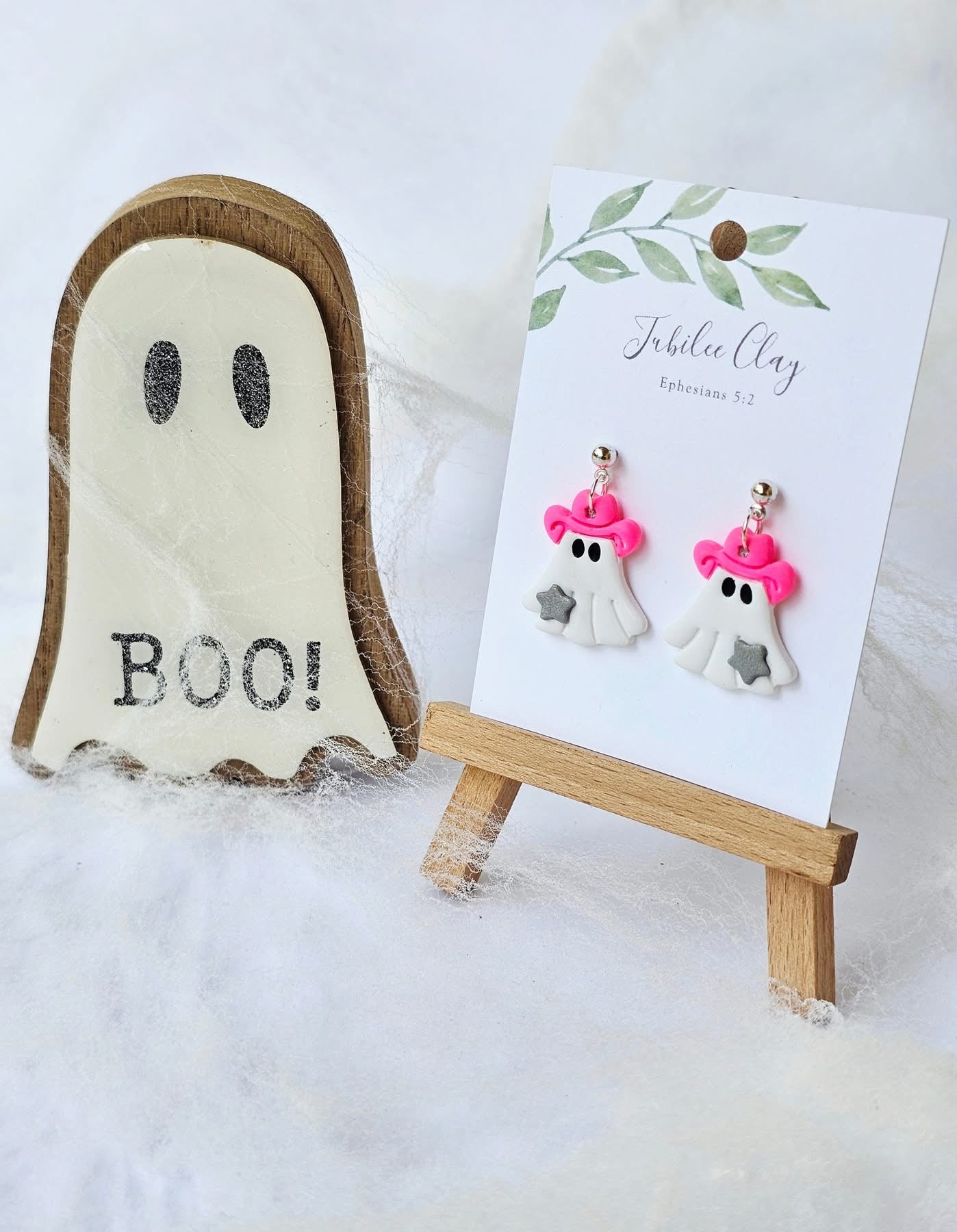 Jubilee Clay Dangle Earrings