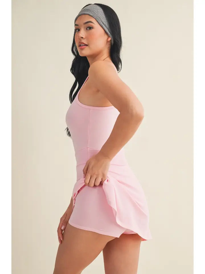 Mineral Wash Cami Mini Dress