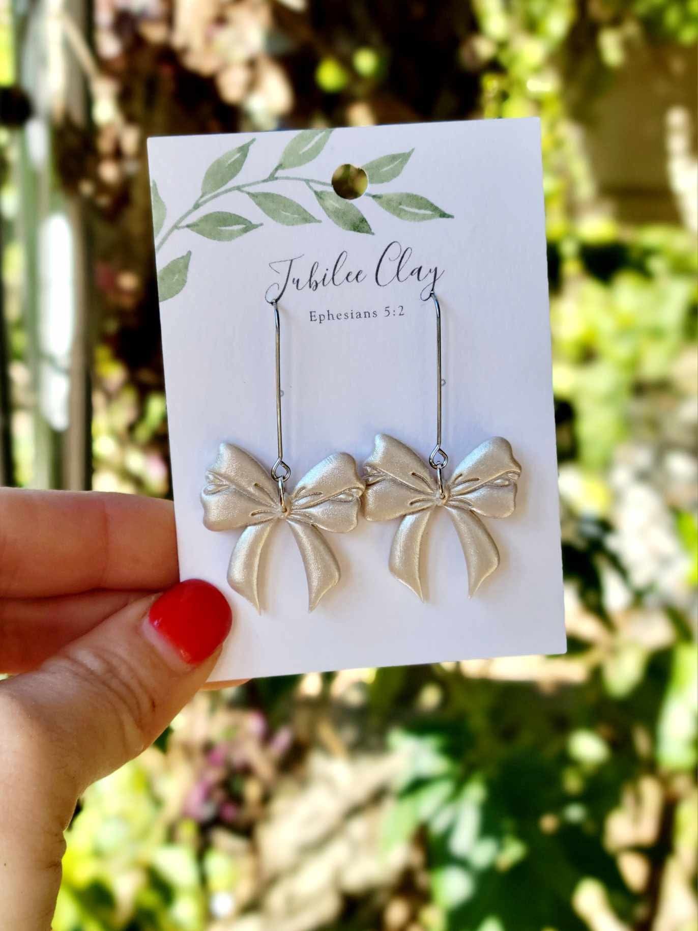 Jubilee Clay Dangle Earrings