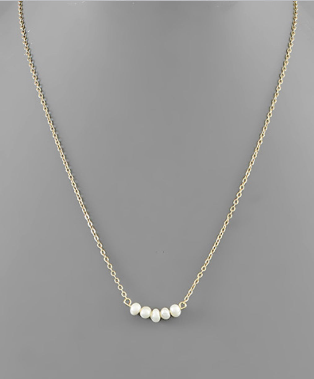 5 Freshwater Pearl Necklace