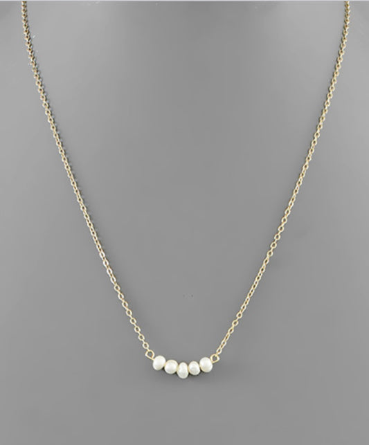 5 Freshwater Pearl Necklace