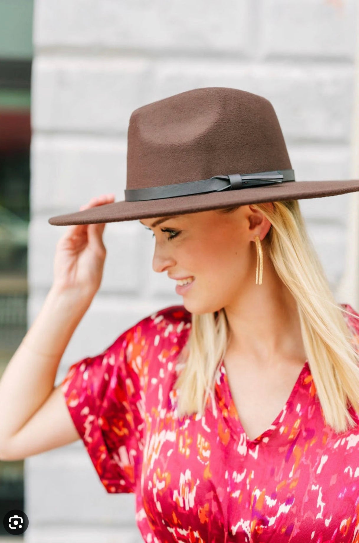 Boyett Brown Felt Hat