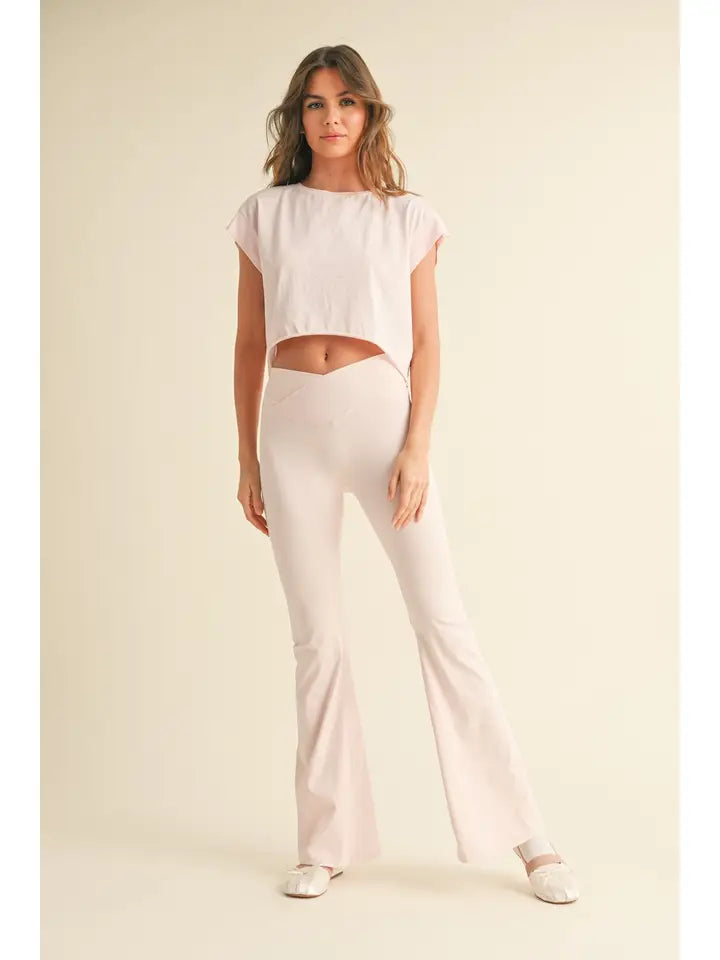 Cutout Back Layering Tee