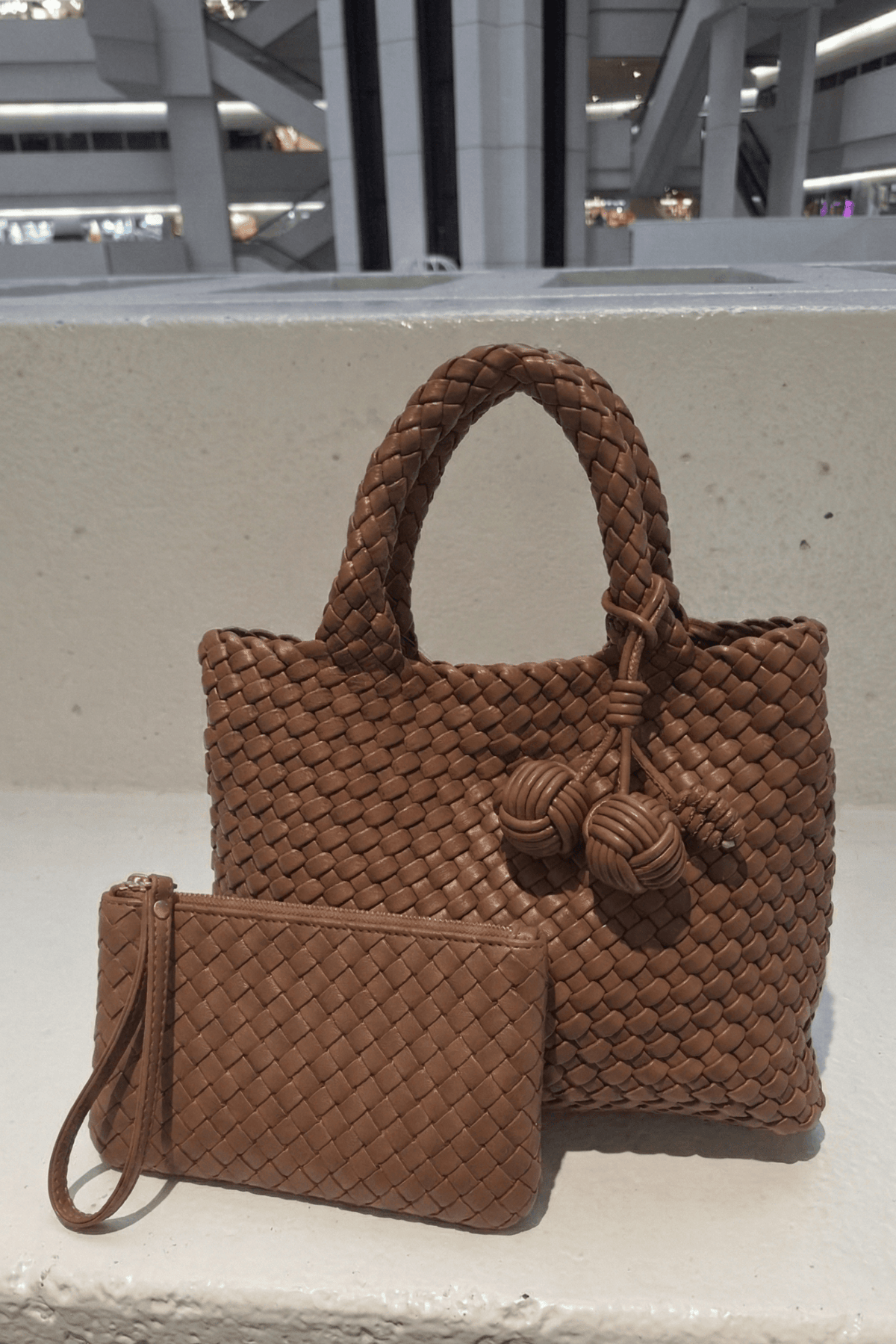 Daya Mini Woven Tote Bag