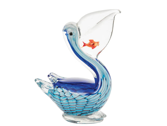 Pelican Glass Figurine