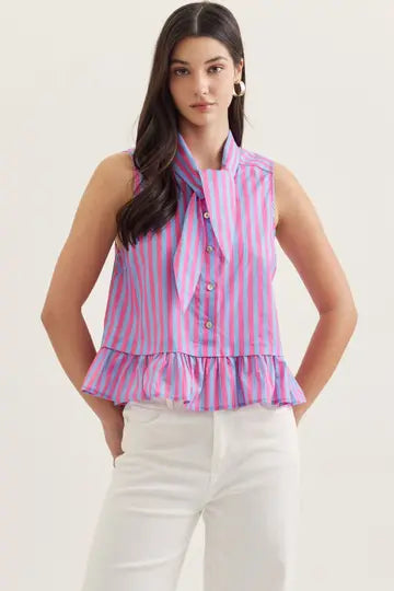 Capri Stripe Top