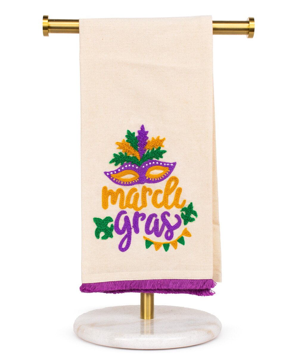 Etta Mardi Gras Hand Towel