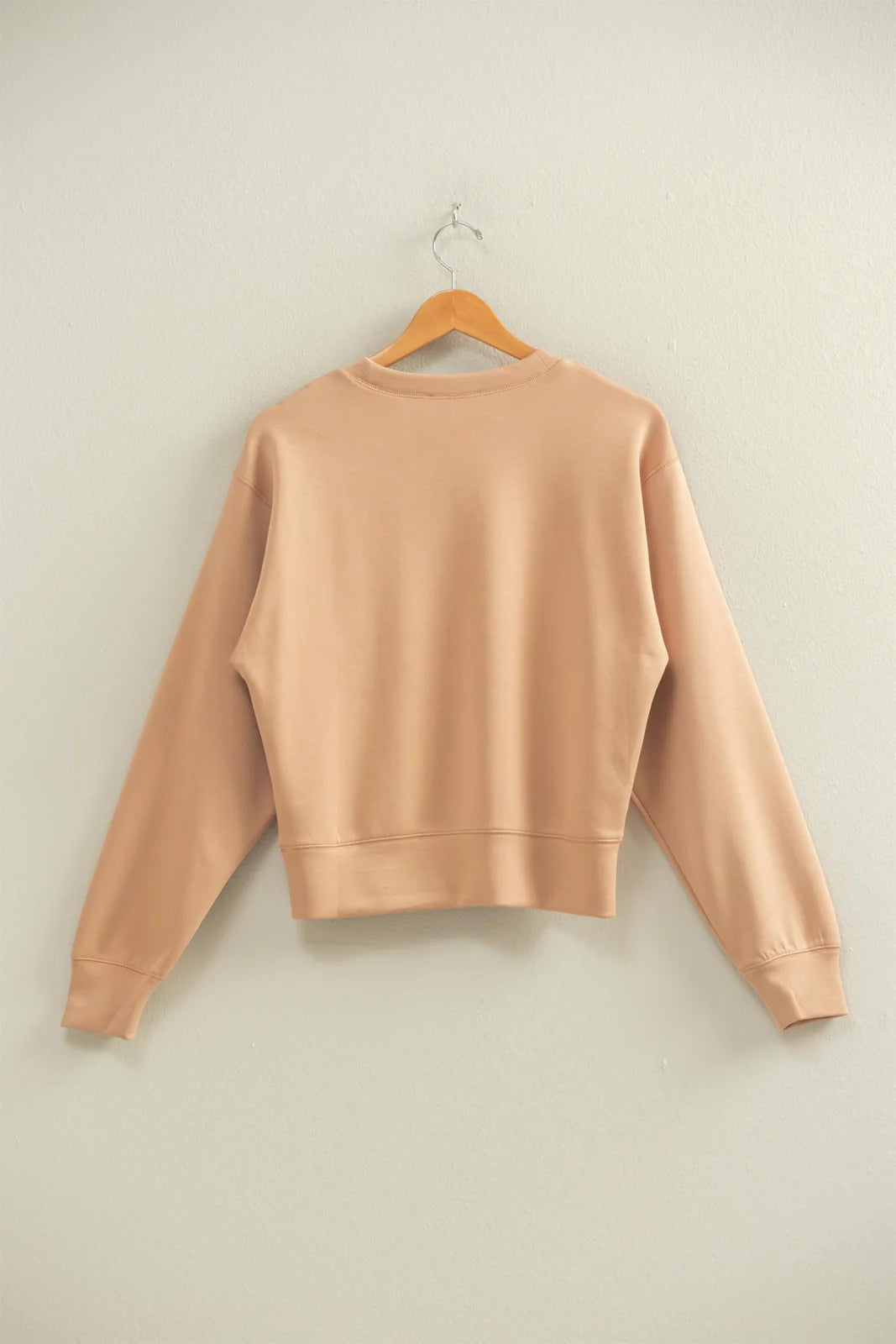 Double Knit Classic Crew Neck Sweatshirt