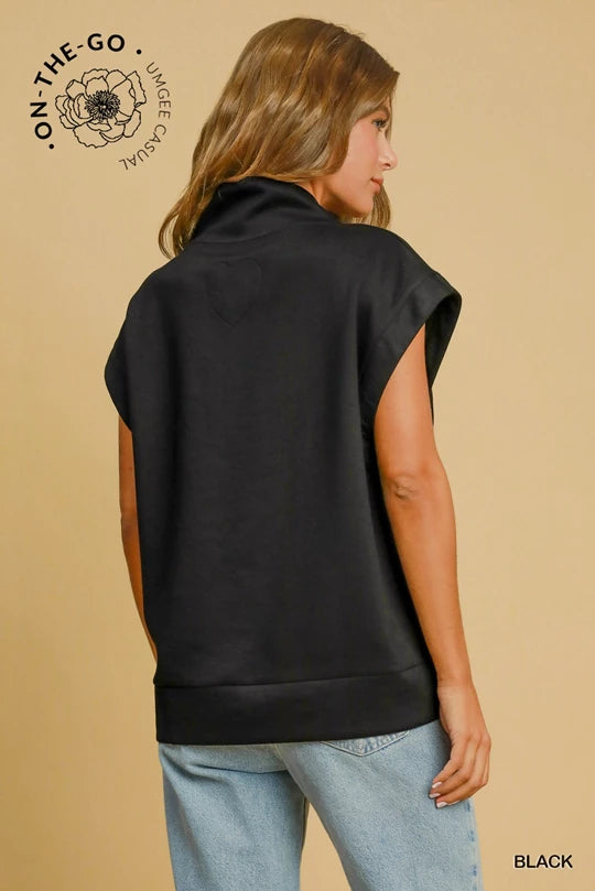 Luxeknit Half Zip Top