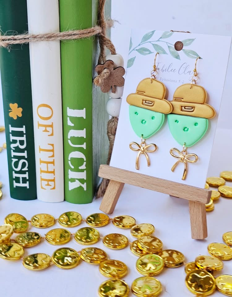 Jubilee Clay Dangle Earrings