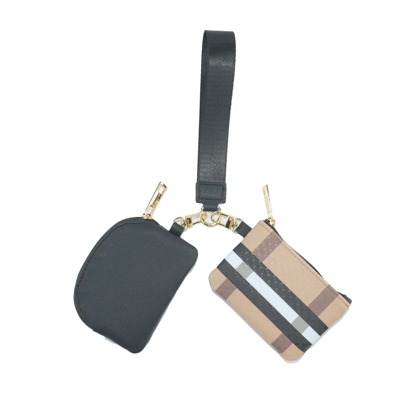 Isa Dual Pouch Wristlet