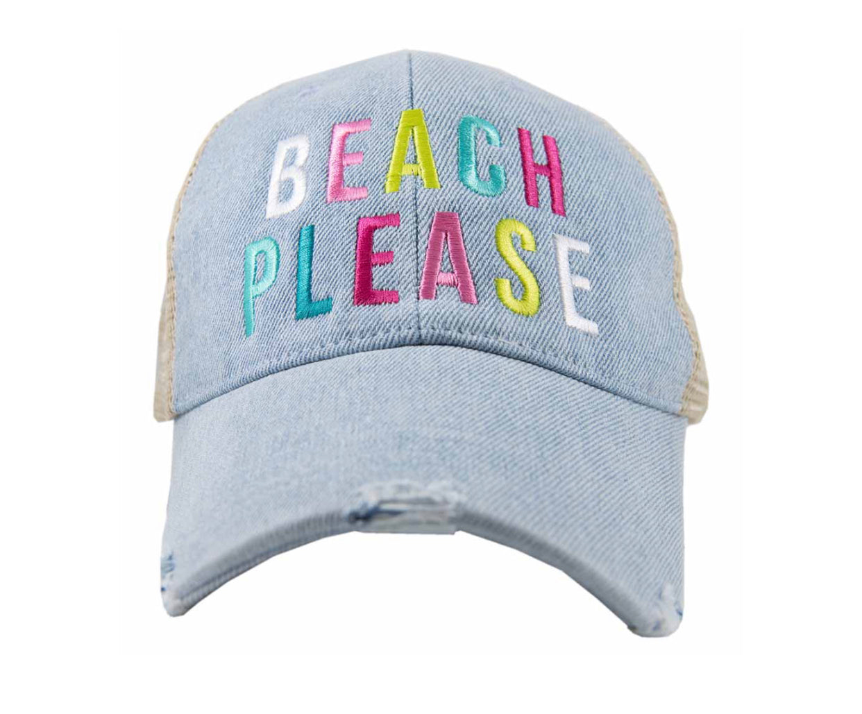 Beach Please Trucker Hat