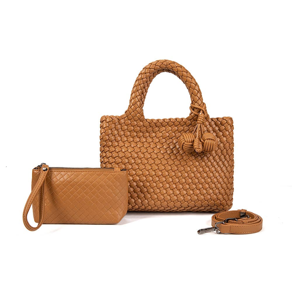 Daya Mini Woven Tote Bag