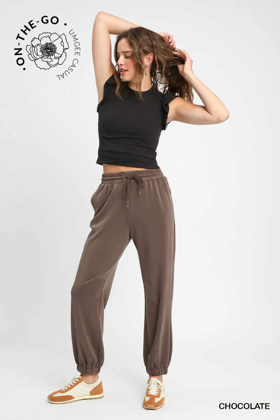 Ultra Soft Cupro Jogger Pants