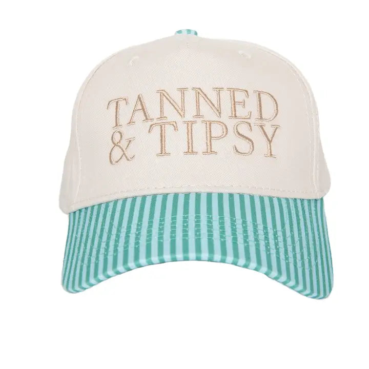 Tanned & Tipsy Two-Tone Hat
