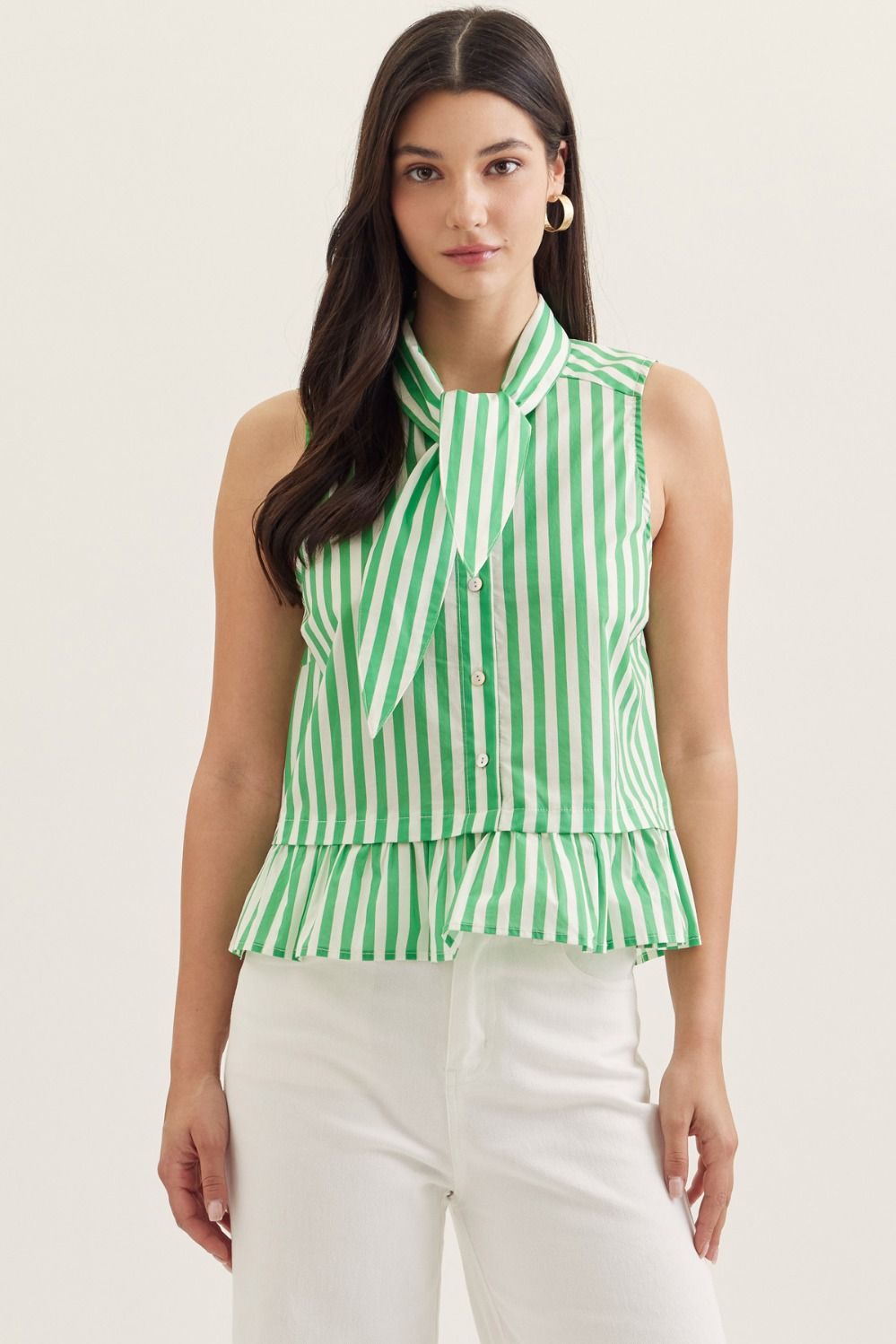 Capri Stripe Top